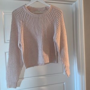 Cropped Pink Sweater